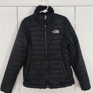 THE NORTH FACE REVERSIBLE MOSSBUD JACKET, S (7/8)